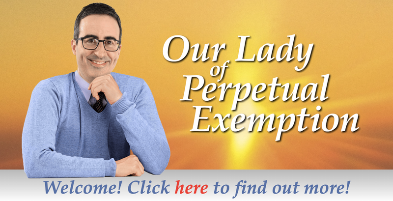Illustration for article titled Last Week Tonight's John Oliver Starts His Own Tax-Exempt Televangelism Business
